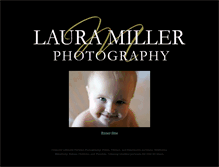 Tablet Screenshot of lauramillerphotography.com